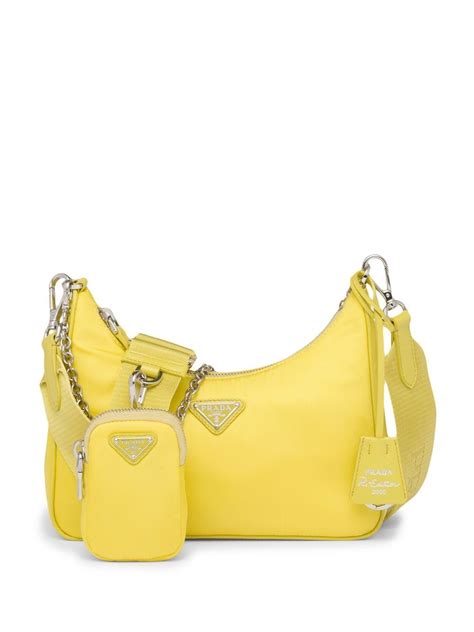 neon yellow prada bag|prada bag re edition.